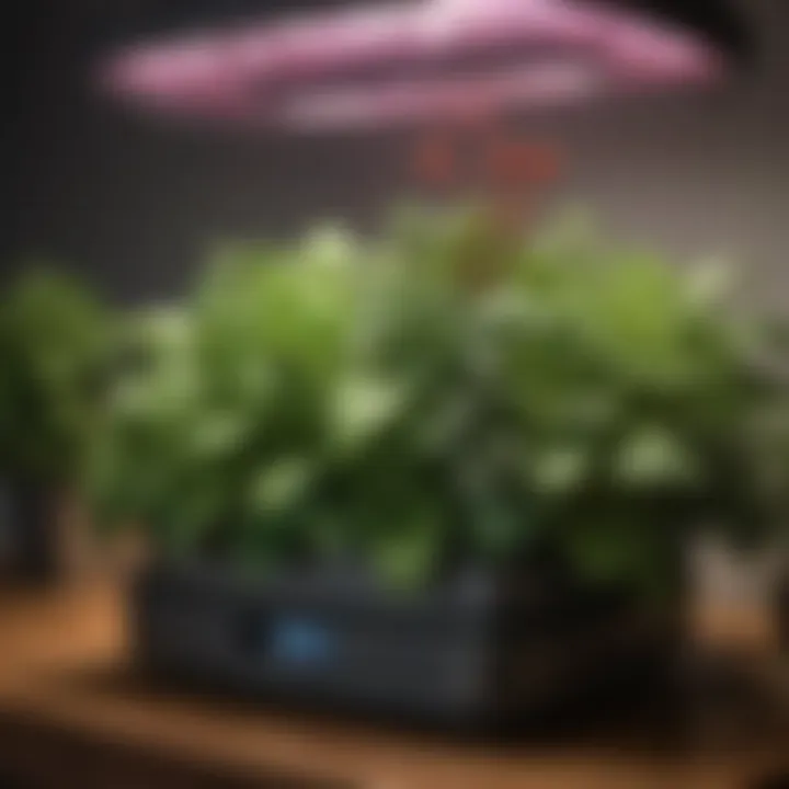 Comparative chart of Aerogarden features and benefits