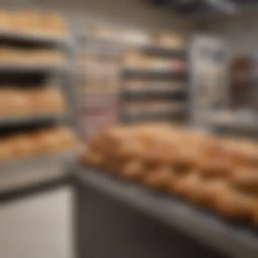 Walmart storefront showcasing bread products