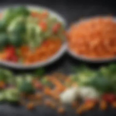 Nutritional Benefits: Frozen vs Fresh Vegetables Nutritional comparison chart between frozen and fresh vegetables