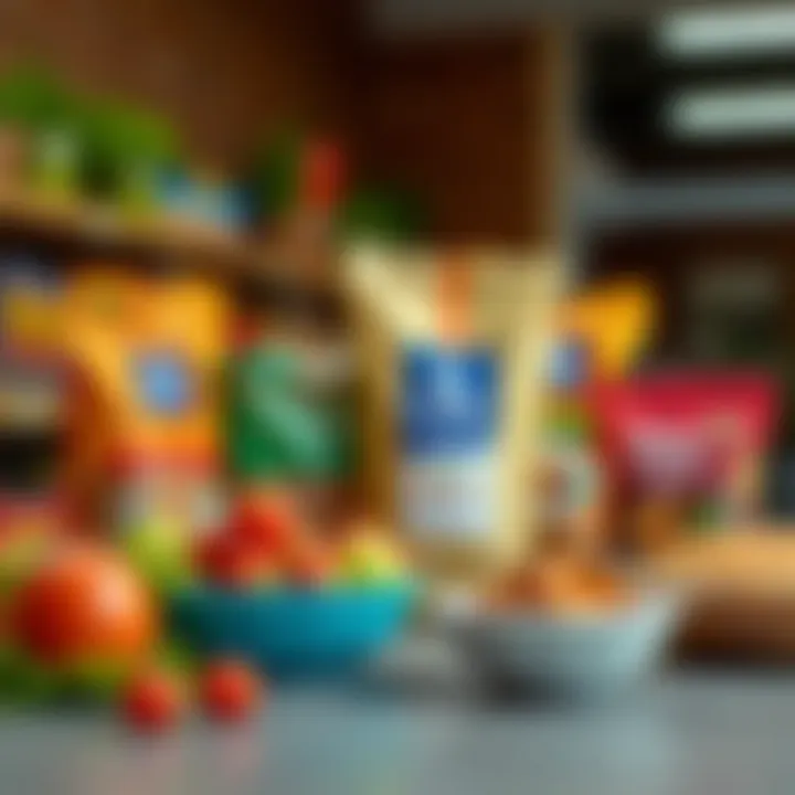 A range of health-conscious options from Aldi emphasizing quality ingredients.