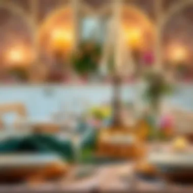 Elegant dining setup for Easter