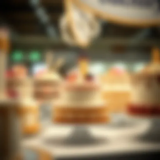 A stunning cake display from the Buddy Bakery Show