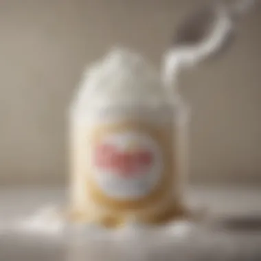 Production of Canned Whip Cream A close-up view of the production process of canned whip cream.