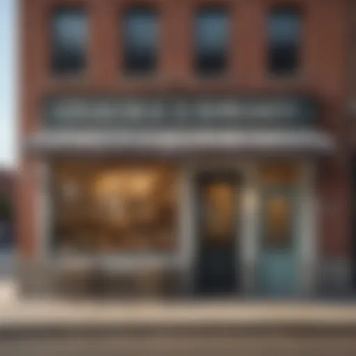 The inviting facade of Collins Bakery, showcasing its traditional architecture.