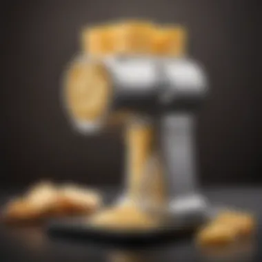 Advanced Design of Commercial Cheese Grinders A sleek commercial cheese grinder showcasing its advanced design and features.