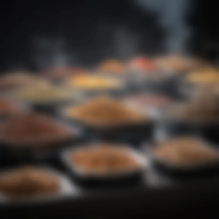 Comparison chart of various pellet smoker models