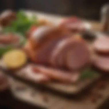 A variety of smoky flavor enhancers and ingredients laid out on a rustic table