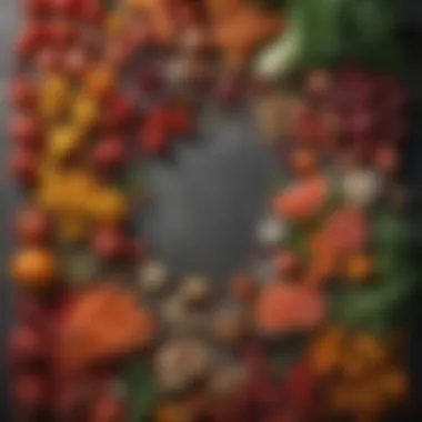 Seasonal Ingredients and Their Importance A carefully arranged assortment of fresh produce reflecting seasonal choices.