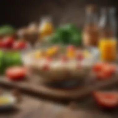 Essential Ingredients for Soft Diet Lunchtime Nutrient-rich ingredients for a soft diet meal