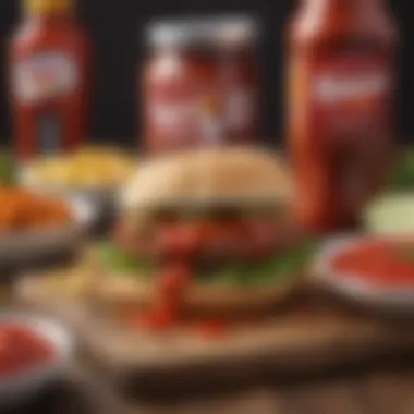 Perfect Pairings with Spicy Ketchup Variety of foods paired with spicy ketchup