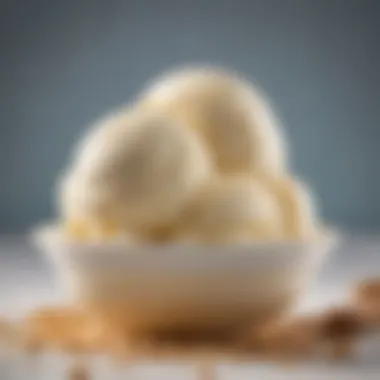 Rich Cream Base for Vanilla Ice Cream A bowl of rich cream ready for ice cream making
