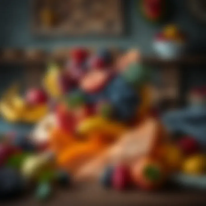 Fruit Selection and Tools Overview Step-by-step guide showcasing fruit selection and tools