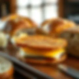 A variety of artisanal breads suitable for grilled cheese sandwiches