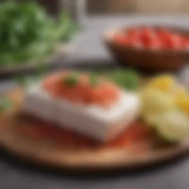 Sourcing Quality: The Essentials for Mantuna Creation Fresh ingredients for preparing mantuna displayed artfully
