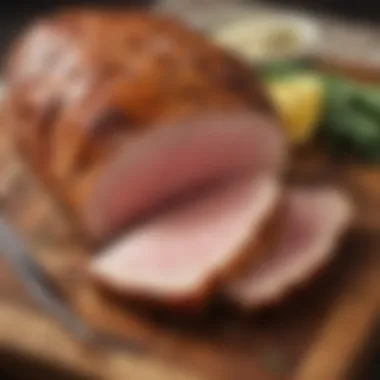 Perfectly Roasted Pork Loin Perfectly roasted pork loin resting on a cutting board.