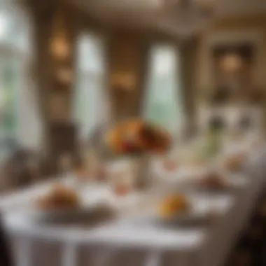 Elegant Dining in Natchez, MS Elegant dining setup with southern charm