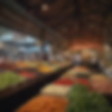 Local Market in Natchez, MS Vibrant local market showcasing regional ingredients