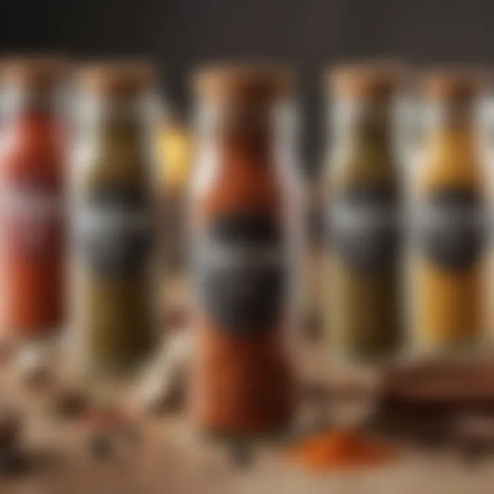 Personalized spice blend jars