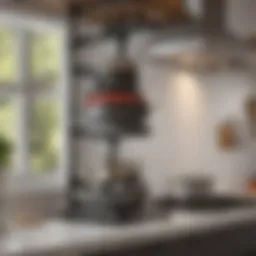 Organized pots and pans using vertical storage solutions