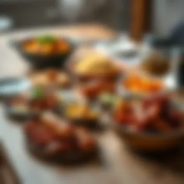Versatile Meals from Electric Lunch Cooker A variety of delicious meals prepared using an electric lunch cooker, highlighting its versatility.