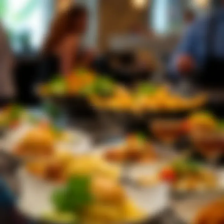 Culinary Diversity in Miami A diverse array of dishes representing various cuisines available in Miami.