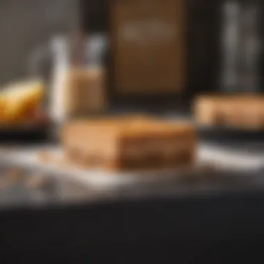 Convenience and Aesthetics of Elevation Keto Bar for Busy Lifestyles Elevation Salted Caramel Keto Bar in a modern kitchen setting
