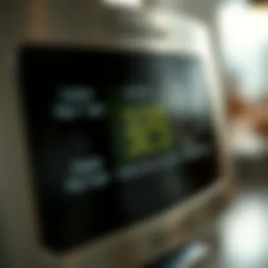 Close-up of Emeril 360 Control Interface Highlighting the control panel of the Emeril 360 appliance