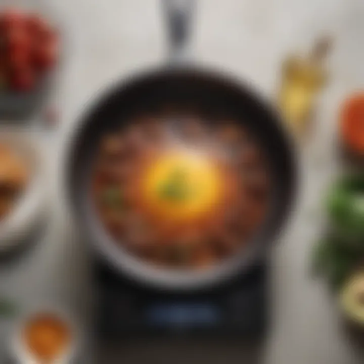 Infographic on the benefits of using induction cookware