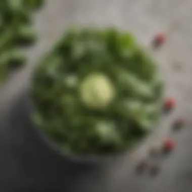 Nutrient-Packed Greens for Smoothies Fresh leafy greens ready for blending