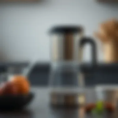 Elegant design of a thermal carafe coffee maker