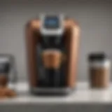 Elegant Keurig model showcasing sleek design and functionality