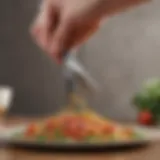 High-quality culinary scissors for precision tasks.