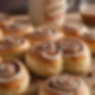 A close-up view of the ingredients used in Bob's Red Mill gluten-free cinnamon rolls, highlighting their quality.