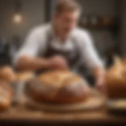 Artisan bread maker showcasing its features