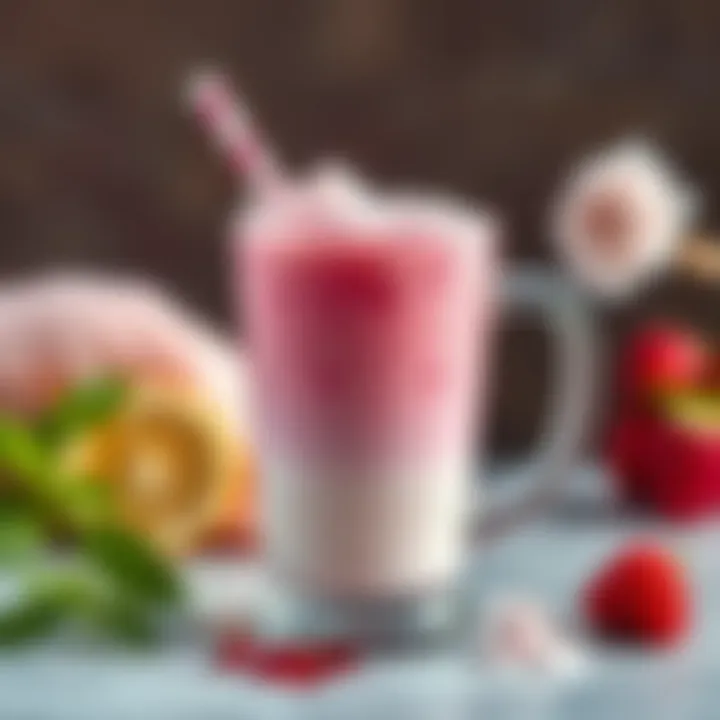 Health Benefits of Cotton Candy Tea Health benefits of cotton candy tea visually represented