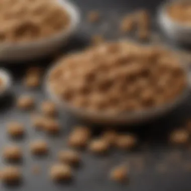 Crafting Homemade Protein Snacks Preparation of a homemade crunchy protein snack