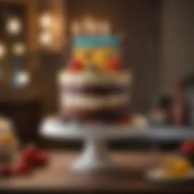 Themed Custom Cake for a Memorable Celebration A personalized cake with a unique theme that represents the birthday person's interests.