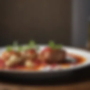 The Art of Culinary Presentation An elegant presentation of Dr. Schultz's culinary creations