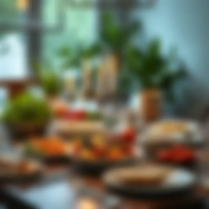 Artful Dining: Corelle and Local Flavors A beautifully arranged table setting with Corelle dishes and local ingredients