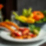 Elevated Presentation with Corelle Tableware Elegant Corelle dish showcasing vibrant fresh produce