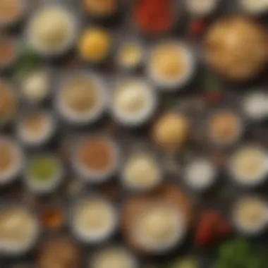 Selection of Gluten-Free Ingredients A selection of gluten-free ingredients suitable for making Caesar dressing
