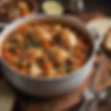 Enjoy a Comforting Chicken and Vegetable Stew Comforting chicken and vegetable stew
