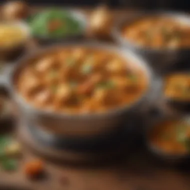 Indulge in a Vibrant Chicken Curry A vibrant chicken curry made in a crockpot