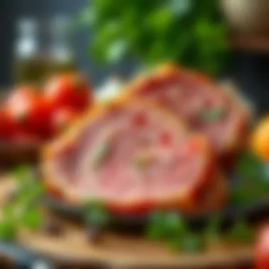 Ham Bologna: A Cultural Journey Through Regions A cultural display of ham bologna across different regions