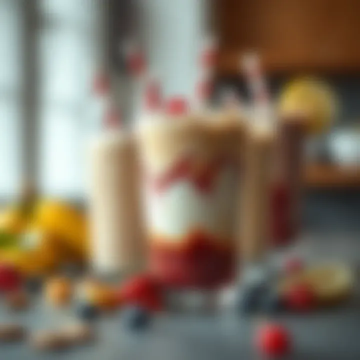 Exploring Diverse Shake Options for Health Benefits Diverse shake options highlighting various health benefits