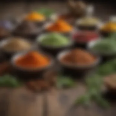 Herbs and Spices for Flavor Selection of herbs and spices for flavor enhancement