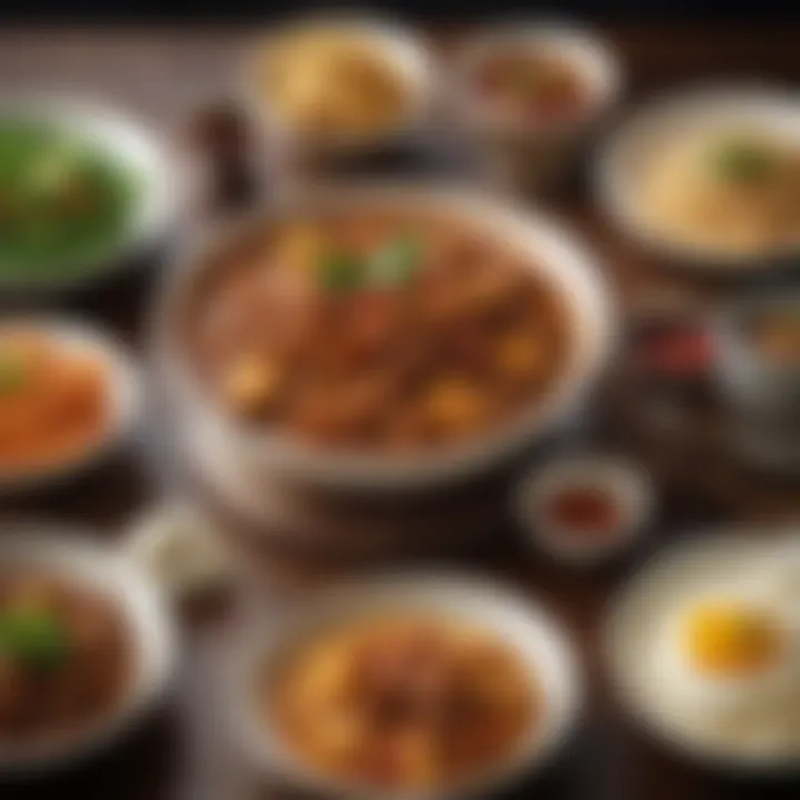A selection of modern dishes incorporating Japanese curry paste in creative ways.