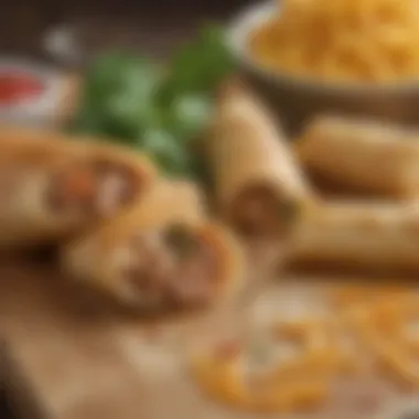 Low-Carb Ingredients for Egg Rolls An assortment of low-carb ingredients ideal for keto egg roll fillings.