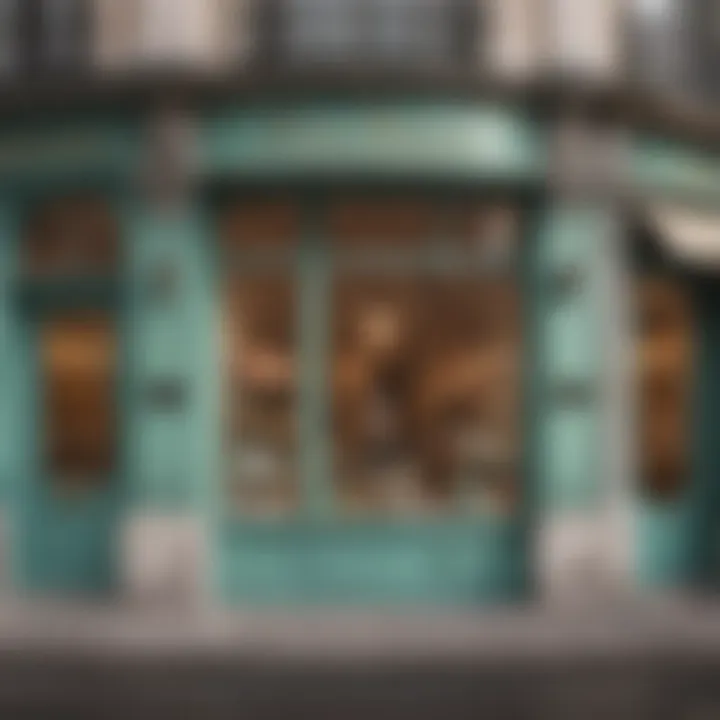 Ladurée's historic boutique exterior
