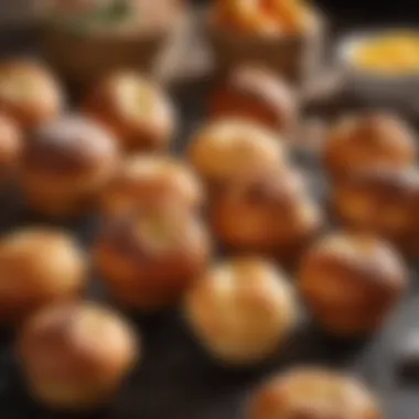 Ingredients for Perfect Popovers An assortment of ingredients ready for creating popovers